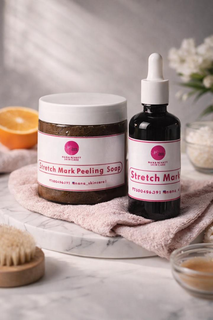 Stretch marks removal products