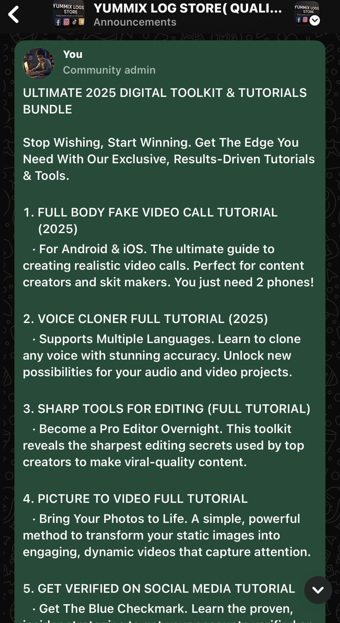 SOCIAL MEDIA AFFORDABLE LOGS