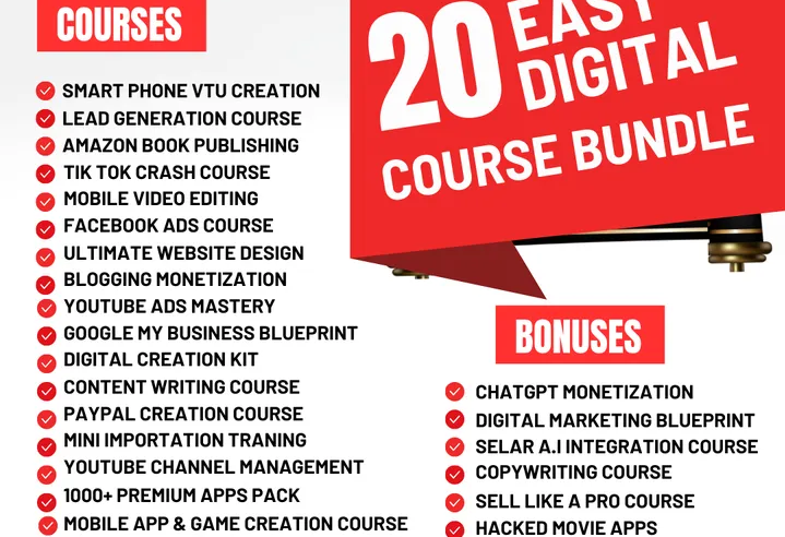 Different digital courses