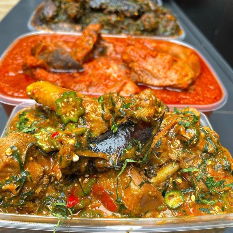 Okro Soup (1.5 Liters)