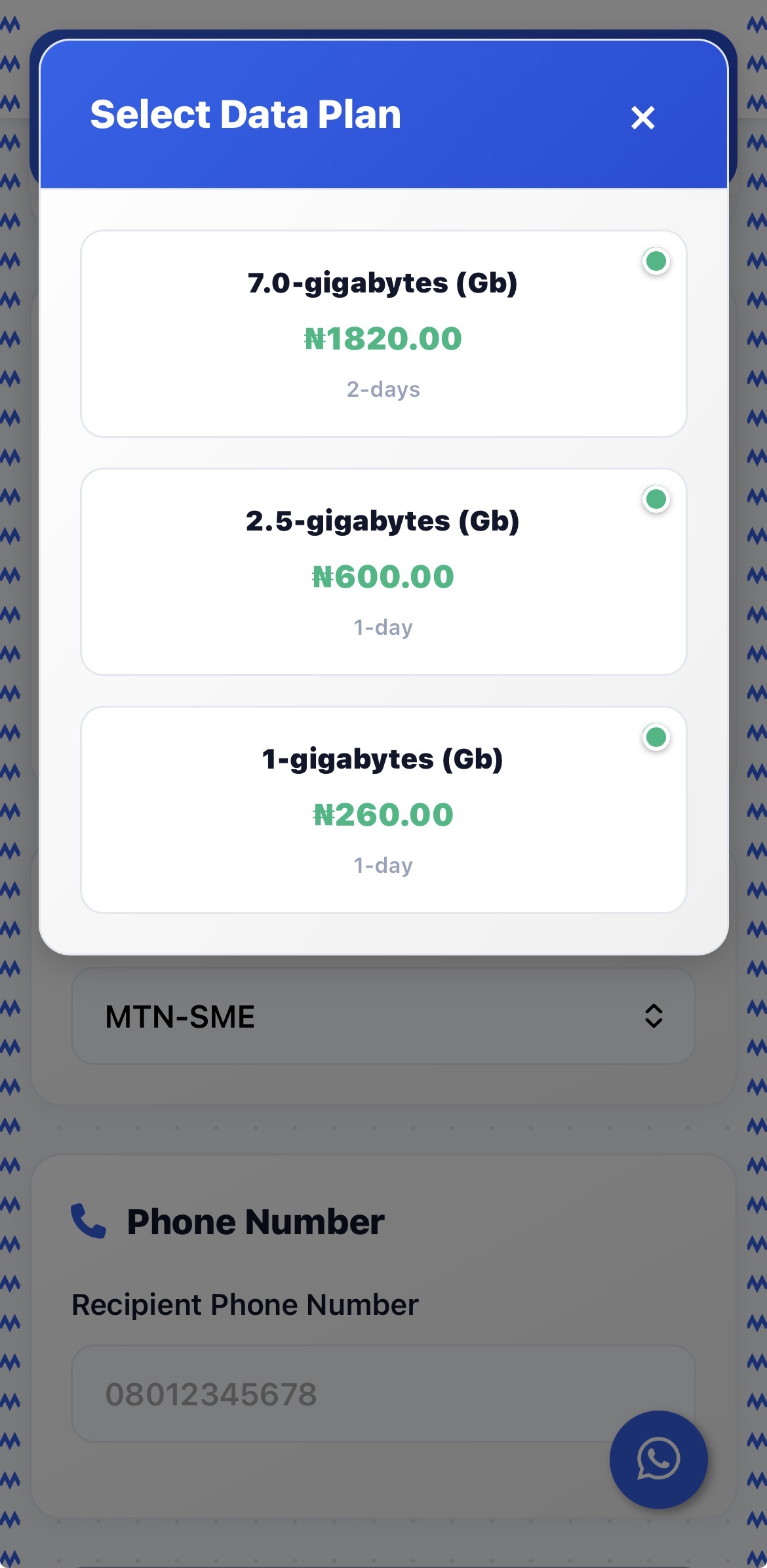 Reliable Data, Airtime & Numbers